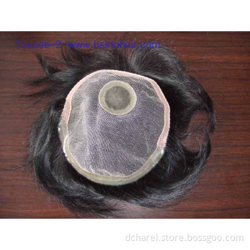 Screw Top Toupee, Hairpieces (070804-2)